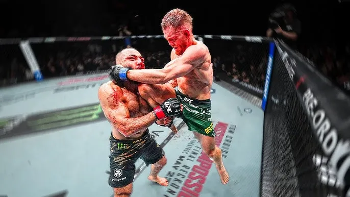 Nhìn lại khoảnh khắc quay chậm những pha dứt điểm đẹp mắt của đấu trường UFC 315 tuần qua