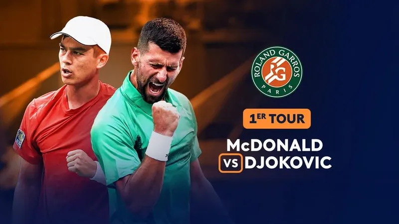 Novak Djokovic vs Mackenzie McDonald 6-3, 6-3, 6-3: Sau 1 giờ 58 phút, Djokovic hạ gục McDonald dễ dàng, gặp Corentin Moutet ở vòng 2 Roland Garros 2025