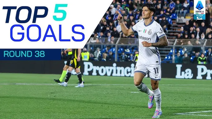 Scott McTominay, Pietro Commuzzo, Riccardo Orsolini, Joaquin Correa, Joao Felix lần lượt vào tốp 5 bàn thắng đẹp nhất vòng 38 Serie A 2024/25