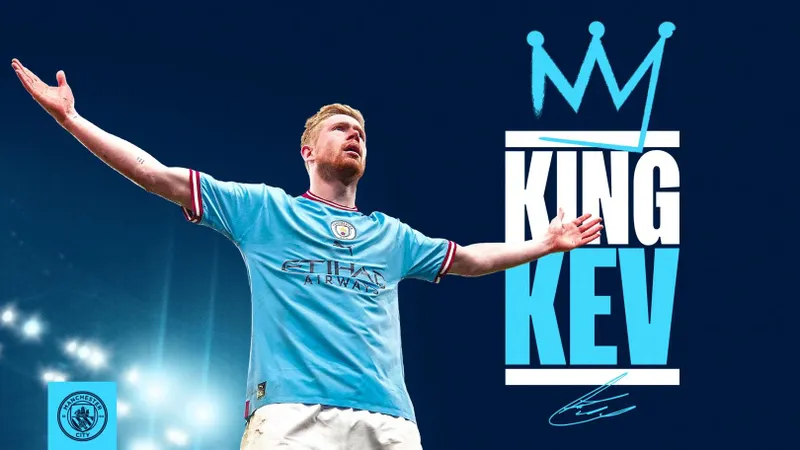10 pha khiến Kevin De Bruyne xứng danh "Vua kiến tạo" giúp các ngôi sao Haaland, Sterling, Leroy Sane, Alvarez, Aguero, Jesus, Gundoaan, Bobb và HLV Pep Guardiola tỏa sáng cùng Man City