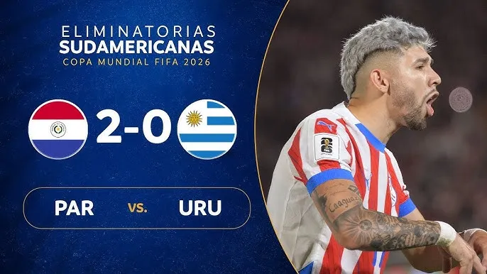 Paraguay vs Uruguay 2-0: Matias Galarza khai bàn, Julio Enciso chốt hạ chiến thắng trên chấm penalty, Paraguay tạm xếp vị trí thứ 3 vòng loại World Cup 2026 khu vực Nam Mỹ