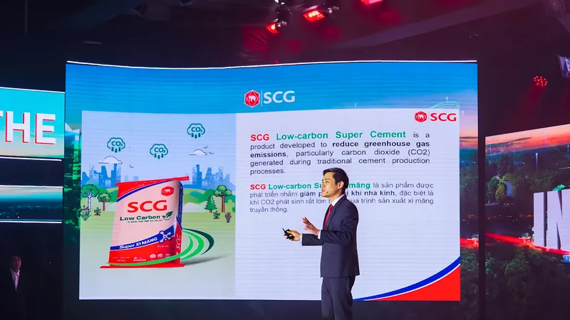 SCG ra mắt bao bì mới cho xi măng carbon thấp tại miền Trung, đáp ứng nhu cầu xanh của thị trường đang có xu hướng gia tăng nhu cầu