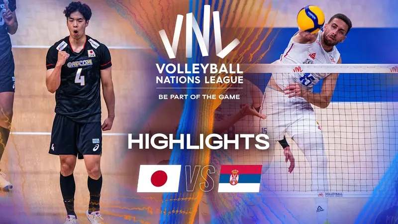 Khoảnh khắc siêu kịch tính, nín thở xem trận Nhật Bản và Ba Lan tại giải đấu Volleyball Nations League 2025