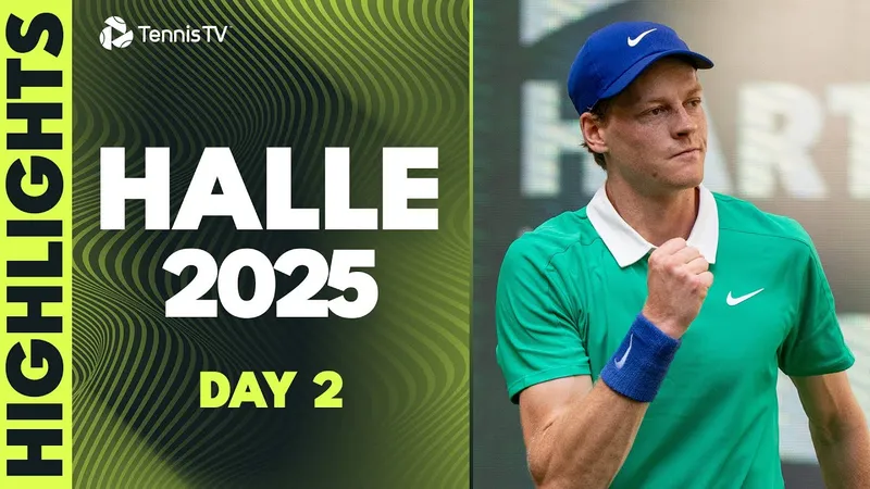 Jannik Sinner vs Yannick Hanfmann 7-5, 6-3: Dày dạn kinh nghiệm, Sinner vượt qua Hanfmann sẽ găp Alexander Bublik ở vòng 16 Halle Open 2025
