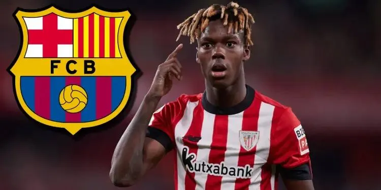 Athletic Bilbao rao Nico Williams giá 58 triệu euro, Barcelona đạt thỏa thuận miệng bản hợp đồng có thời hạn đến tháng 6/2031, mức lương khoảng 7-8 triệu euro/năm