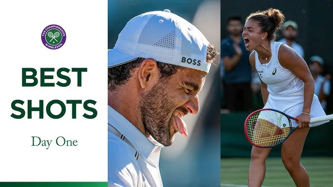 Pha ăn điểm đẹp mắt của Sonny Kartal, Fabio Fognini, Beatriz Haddad Maia, Matteo Berrettini và Jasmine Paolini trong ngày thi đấu đầu tiên WImbledon 2025