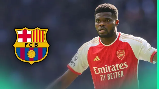 Máy quét Thomas Partey của Arsenal chuẩn bị gia nhập Barcelona