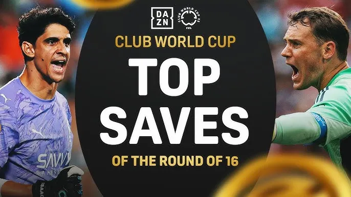 Các "người nhện" Manuel Neuer, Yassine Bounou, Maciel Furtado, Anatoliy Trubin, Oscar Ustari, Fabio, Yassine Bounou, Ali Lajami, Di Gregorio, Gregor Kobel đua tài cứu thua vòng 16 FIFA Club World Cup 2025