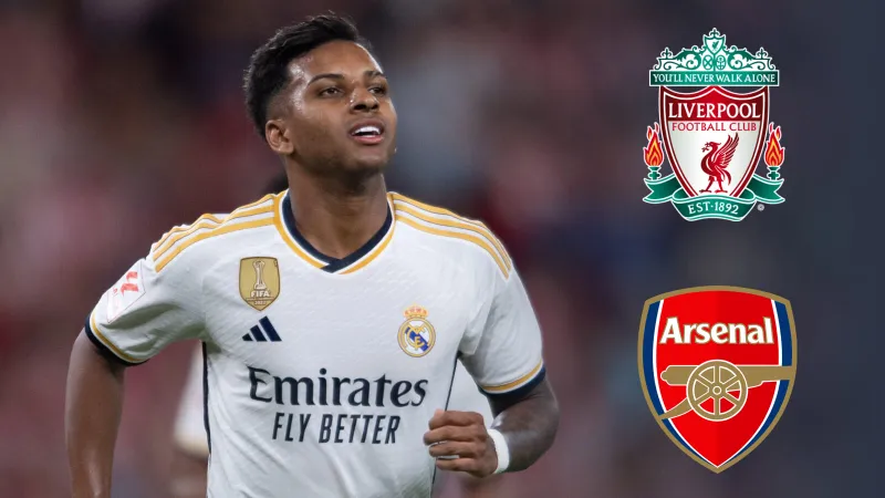 Liverpool muốn cạnh tranh với Arsenal để giành chữ ký Rodrygo, The Kop dự kiến thuyết phục Real Madrid với mức giá 80 triệu euro