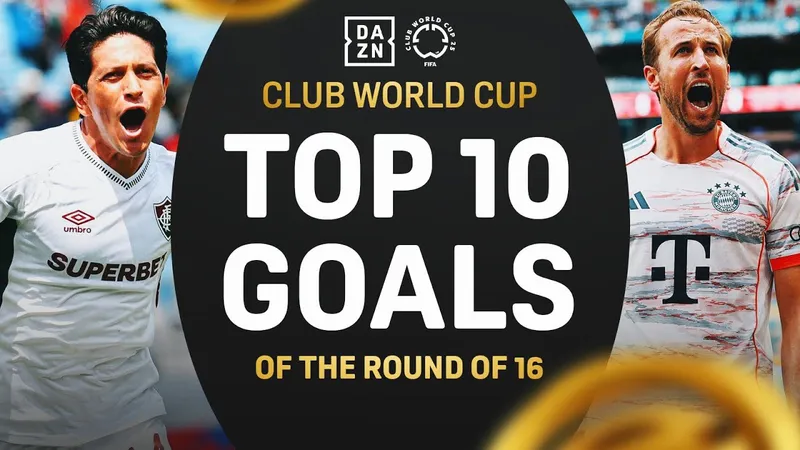 Reece James, Gerson, Joao Neves, Leon Goretzka, German Cano, Malcom, Phil Foden, Marcos Leonardo, Gonzalo Garcia, Serhou Guirassy vào tốp 10 bàn thắng đẹp nhất vòng 16 FIFA Club World Cup 2025