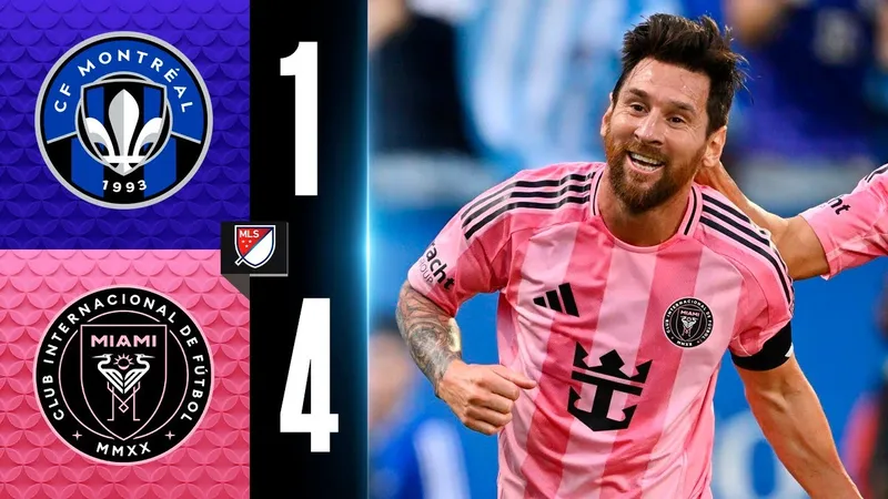 Montreal FC vs Inter Miami 1-4: Owusu sớm lập công phút thứ 2, "song sát " Suarez kiến tạo,Messi tỏa sáng cú đúp, Allende, Segovia góp công chiến thắng ngược dòng