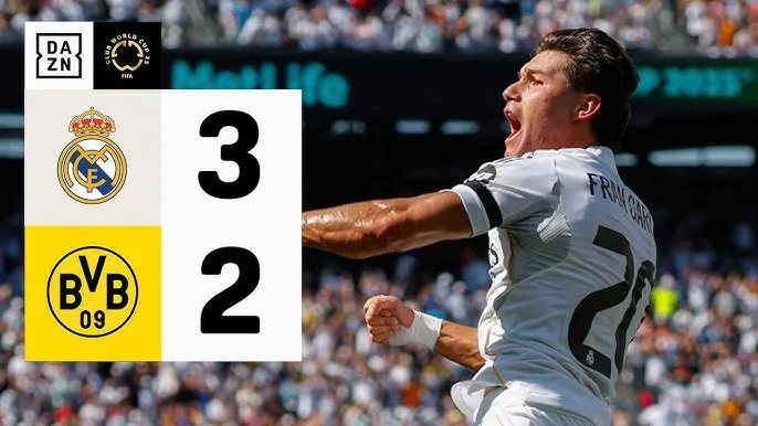 Real Madrid vs Borussia Dortmund 3-2: Gonzalo Garcia, Fran Garcia sớm tỏa sáng sau 20 phút, Beier, Guirassy gỡ hòa phút cuối, sao Mbappe kịp chốt hạ vé gặp PSG ở bán kết FIFA Club World Cup