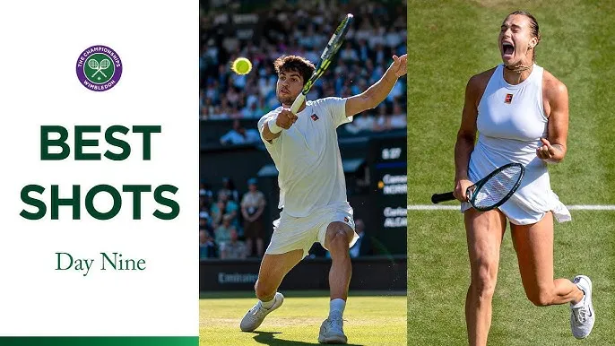 Aryna Sabalenka, Carlos Alcaraz, Laura Siegemund, Karen Khachanov, Taylor Fritz vào tốp những pha ăn điểm đẹp mắt ở ngày thi đấu thứ 9 Wimbledon 2025 