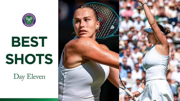 Amanda Anisimova, Aryna Sabalenka và Iga Swiatek vào tốp những pha ăn điểm đẹp mắt ngày thi đấu 11 Wimbledon 2025 