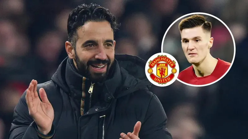 HLV Ruben Amorim kỳ vọng tuyển thủ Slovenia - Benjamin Sesko trở thành “máy săn bàn” của Man United 