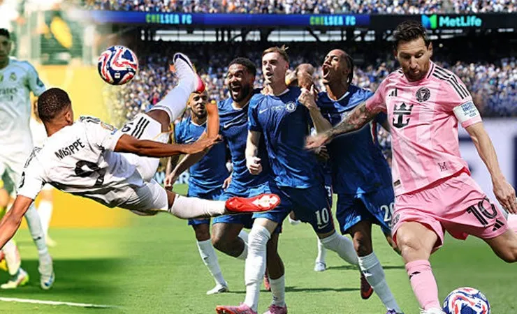 Messi, Mbappe, Malcom, Reece James, Cole Palmer, Estavao, Lautaro Martinez, Oscar Gloukh, Bryan Gonzalez, Joao Pedro đua tài tạo kiệt tác, vẽ siêu phẩm FIFA Club World Cup 2025