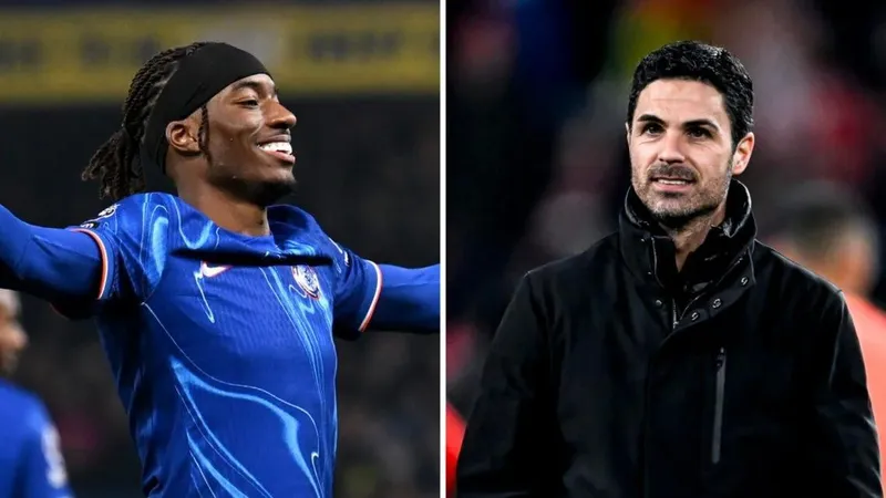 Arsenal bạo chi cho Chelsea 48 triệu bảng Anh, kèm 4 triệu bảng phụ phí để Noni Madueke về dưới trướng HLV Mikel Arteta