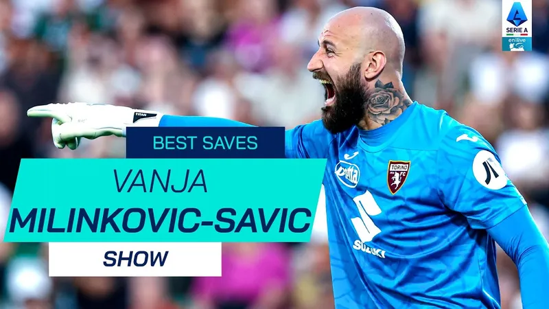 "Người nhện" Vanja Milinkovic-Savic cứu thua xuất sắc nhất cho Torino ở mùa giải Serie A 2024/25, xứng đáng lá chắn thép