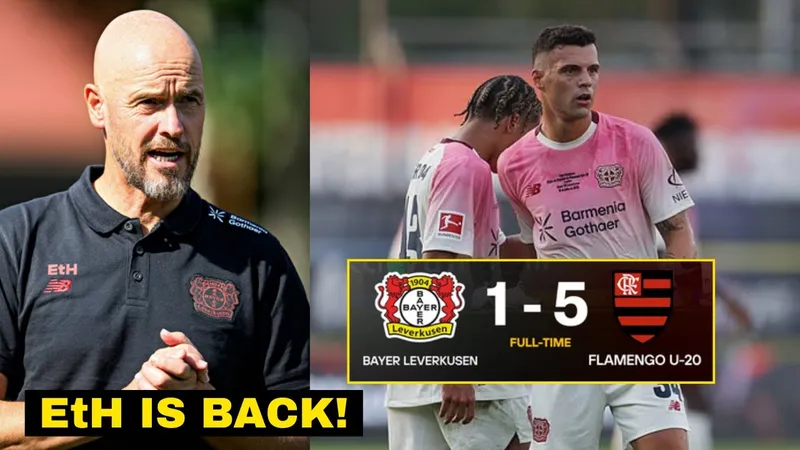 U20 Flamengo vs Bayer Leverkusen 5-1: Lorran sớm mở bàn, Arthur phản lưới nhà, Matheus Goncalves, Pedro Leao, Gusttavo gieo ác mộng ngày ra mắt tâm HLV Erik Ten Hag 