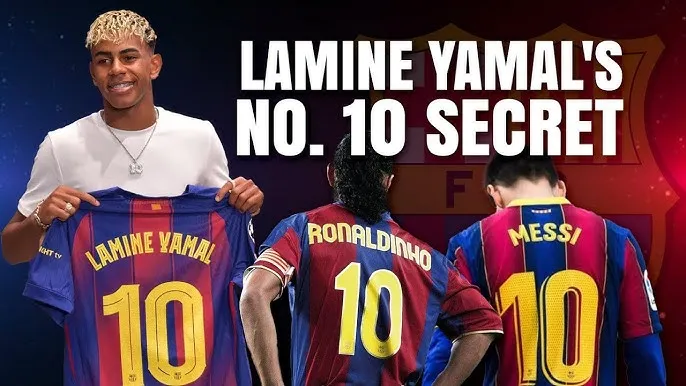 Lamine Yamal xứng đáng món quà sinh nhật 18 tuổi là chiếc áo số 10 Barcelona từ chủ tịch Joan Laporta, món quà cam kết đến năm 2031 cho tài năng trẻ Tây Ban Nha