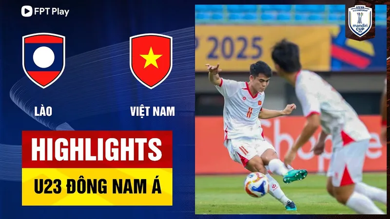 U23 Việt Nam vs U23 Lào 3-0: Khuất Văn Khang dứt điểm đẹp mắt khai bàn, Hiểu Minh tỏa sáng cú đúp, thầy trò HLV Kim Sang Sik có chiến thắng ngày xuất quân