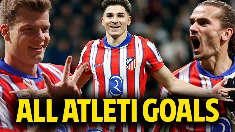 Julian Alvarez, Sorloth, Griezmann, Correa, Llorente, Giuliano, De Paul, Lino, Gallagher, Lenglet, Barrios, Witsel, Le Normand, Koke, Giménez, Molina, Azpilicueta, Riquelme,... đua tài trong mùa giải La Liga 2024/25