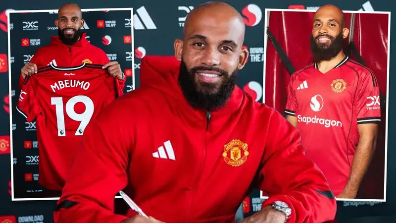 Manchester United vừa hoàn tất việc chiêu mộ Bryan Mbeumo từ Brentford, với thành tích ra 38 trận, 20 bàn thắng, 7 kiến tạo trong mùa giải Premier League 2024/25