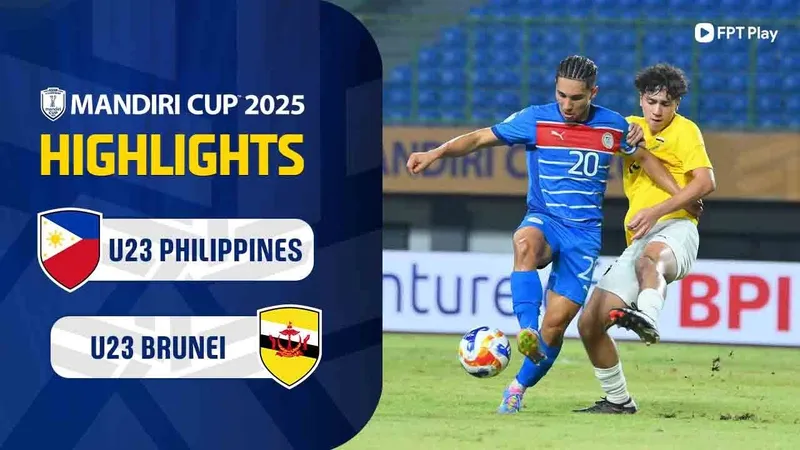 U23 Philippines vs U23 Brunei 2-0: Mariona mở bàn trên chấm penalty, Mariona dọn cỗ, James Nunez đệm bóng chốt hạ chiến thắng quý giá