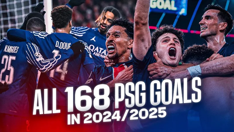 168 bàn thắng mang tính lịch sử của PSG trên mọi mặt trận từ Ligue 1, UEFA Champions League, Coupe de France, FIFA Club World Cup