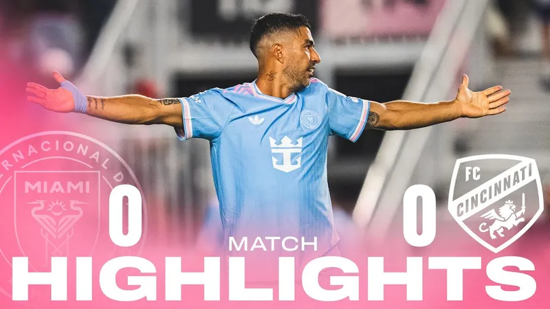 Inter Miami vs Cincinnati 0-0: Messi, Alba vắng mặt, Busquets, Suarez thì đơn độc, thậm chí Miles Robinson suýt phá lưới chủ nhà Inter Miami
