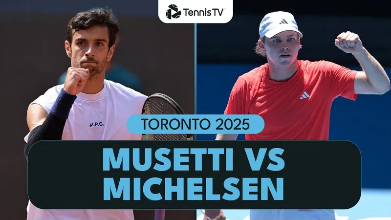Lorenzo Musetti vs Alex Michelsen 6-3, 6-7 (4-7), 4-6: Ngược dòng hạ Musetti, Michelsen gặp tay vợt gốc Việt Learner Tien ở vòng 4 Canadian Open 2025