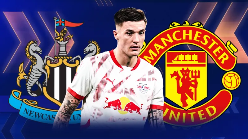 Ngôi sao trẻ Bundesliga Benjamin Sesko đang nghiêng về Newcastle United hơn Manchester United hay ở lại RB Leipzig
