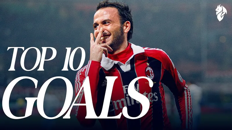 10 bàn thắng đẹp nhất của ngôi sao AC Milan Giampaolo Pazzini
