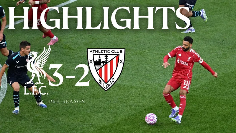 Giao hữu 2, Liverpool vs Athletic Bilbao 3-2: Salah khoe tài, Gakpo xuất thần cú đúp, Sancet ghi bàn, Gakpo bất ngờ phản lưới nhà, HLV Arne Slot toàn thắng 2 trận trước Athletic