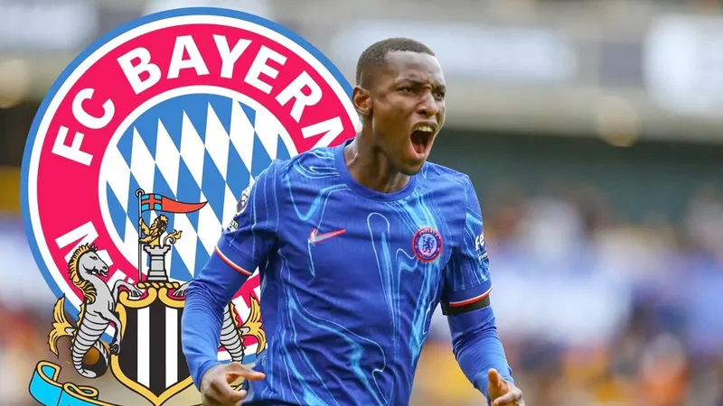 Để hụt Benjamin Sesko, Bryan Mbeumo, Hugo Ekitike và James Trafford, Newcastle nguy cơ tiếp tục bị Bayern Munich giành Nicolas Jackson
