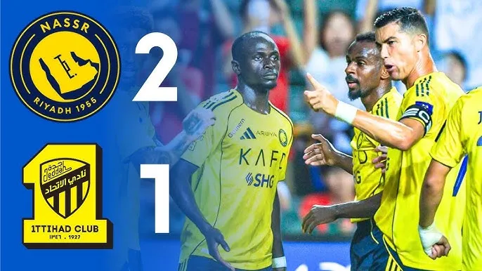 Al Nassr vs Al Ittihad 2-1: Sadio Mane tỏa sáng khai bàn nhưng sau đó nhận thẻ đỏ, Bergwijn gỡ hòa, Ronaldo dọn cỗ, Joao Felix chốt hạ vé Siêu cúp gặp Al Ahli hoặc Al Qadsiah