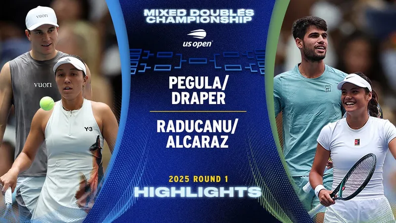 Jessica Pegula/Jack Draper vs Carlos Alcaraz/Emma Raducanu 4-2, 4-2: Biệt danh "Raducaraz" bất ngờ thất thủ trước bộ đôi Draper và Pegula, nội dung mới của đôi nam nữ tại US Open kém hấp dẫn