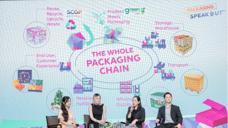 SCG lan tỏa phát triển bền vững qua “Packaging Speak Out 2025”, cuộc thi do SCGP tổ chức, quy tụ hơn 300 sinh viên, thúc đẩy sáng tạo và kỹ năng thực tiễn vì kinh tế tuần hoàn