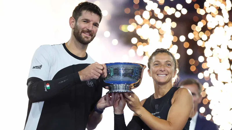 Errani/Vavassori vs Swiatek/Ruud 6-3, 5-7, 10-6: Xuất sắc hạ đôi Swiatek/Ruud, Errani/Vavassori bảo vệ thành công chức vô địch US Open trước những ngôi sao hàng đầu