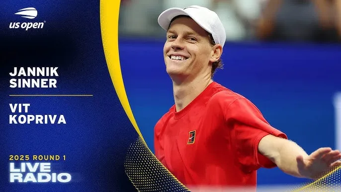 Jannik Sinner vs Vit Kopriva 6-1, 6-1, 6-2: Kopriva gục ngã sau 98 phút thi đấu, Sinner khởi động hành trình bảo vệ ngôi vô địch US Open 2025