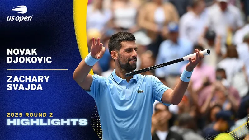 Novak Djokovic vs Zachary Svajda 6(5)-7, 6-3, 6-3, 6-1: Svajda không thắng nổi huyền thoại Djokovic, Nole tiến bước vòng 3 US Open gặp Cameron Norrie