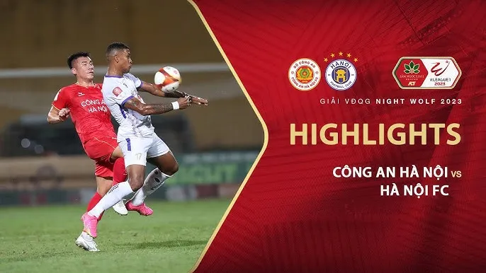 CAHN vs Hà Nội 4-2: Kịch tính 6 bàn thắng, Leo Artur mở bàn, Alan tỏa sáng hattrick, Daniel Passira, Đình Hai ngược dòng bất thành