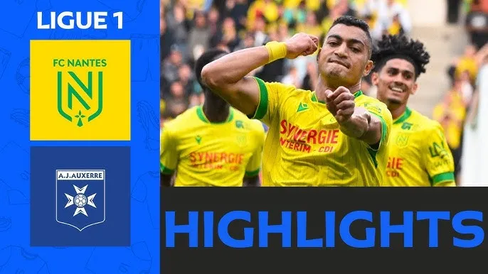 Nantes vs Auxerre 1-0: Bahereba Guirassy kiến tạo, Mostafa Mohamed bấm bóng điệu nghệ giành 3 điểm