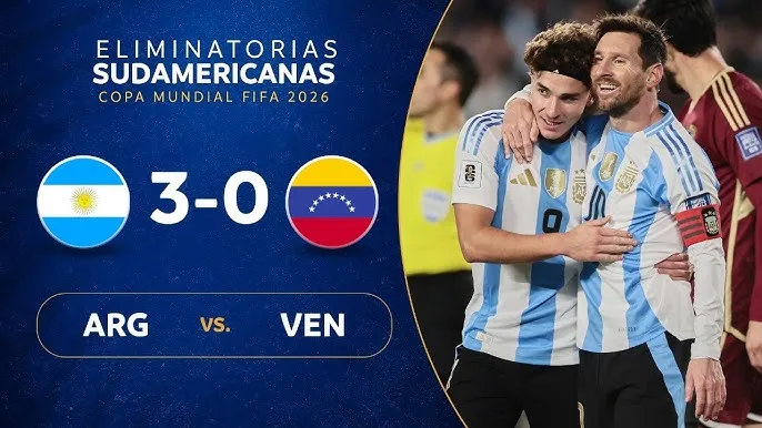 Argentina vs Venezuela 3-0: Ngôi sao Messi lấp lánh cú đúp, Lautaro Martinez góp công chiến thắng tưng bừng, Argentina dẫn đầu khu vực Nam Mỹ vòng loại World Cup 2026 