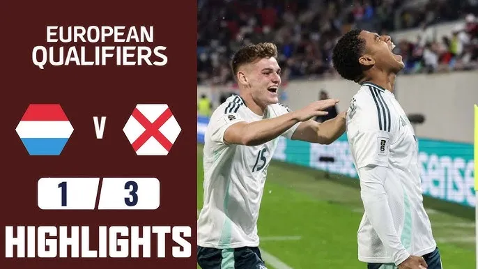 Luxembourg vs Bắc Ireland 1-3: Jamie Reid sớm khai bàn, Aiman Dardari gỡ hòa, Shea Charles, Justin Devenny chốt hạ 3 điểm, Seid Korac bị thẻ đỏ