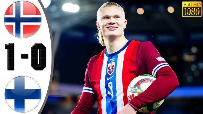 Giao hữu, Na Uy vs Phần Lan 1-0: Erling Haaland ghi bàn duy nhất trên chấm penalty, Solorth ghi bàn nhưng không được công nhận