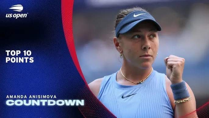 10 pha ghi điểm đẹp mắt của Amanda Anisimova Á quân US Open 2025