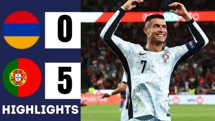 Armenia vs Bồ Đào Nha 0-5: Joao Felix đua tài ghi cú đúp cùng ngôi sao Ronaldo, Cancelo góp công chiến thắng 5 sao