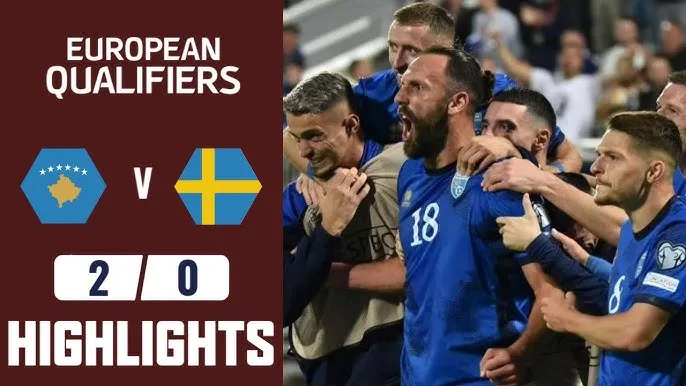 Kosovo vs Thụy Điển 2-0: Rexhbecaj đột phá khai bàn, Rrahmani kiến tạo, Muriqi nhân đôi tỷ số, chốt hạ cơn địa chấn thắng Thụy Điển