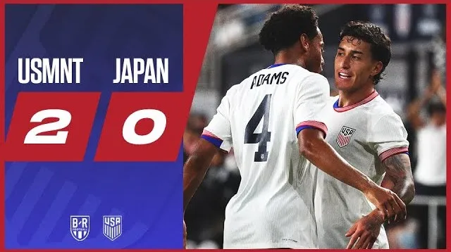 Giao hữu, Mỹ vs Nhật Bản 2-0: Zendejas volley siêu phẩm, Balogun đột phá, tỉa góc chớp nhoáng, HLV Pochettino có chiến thắng mãn nhãn 